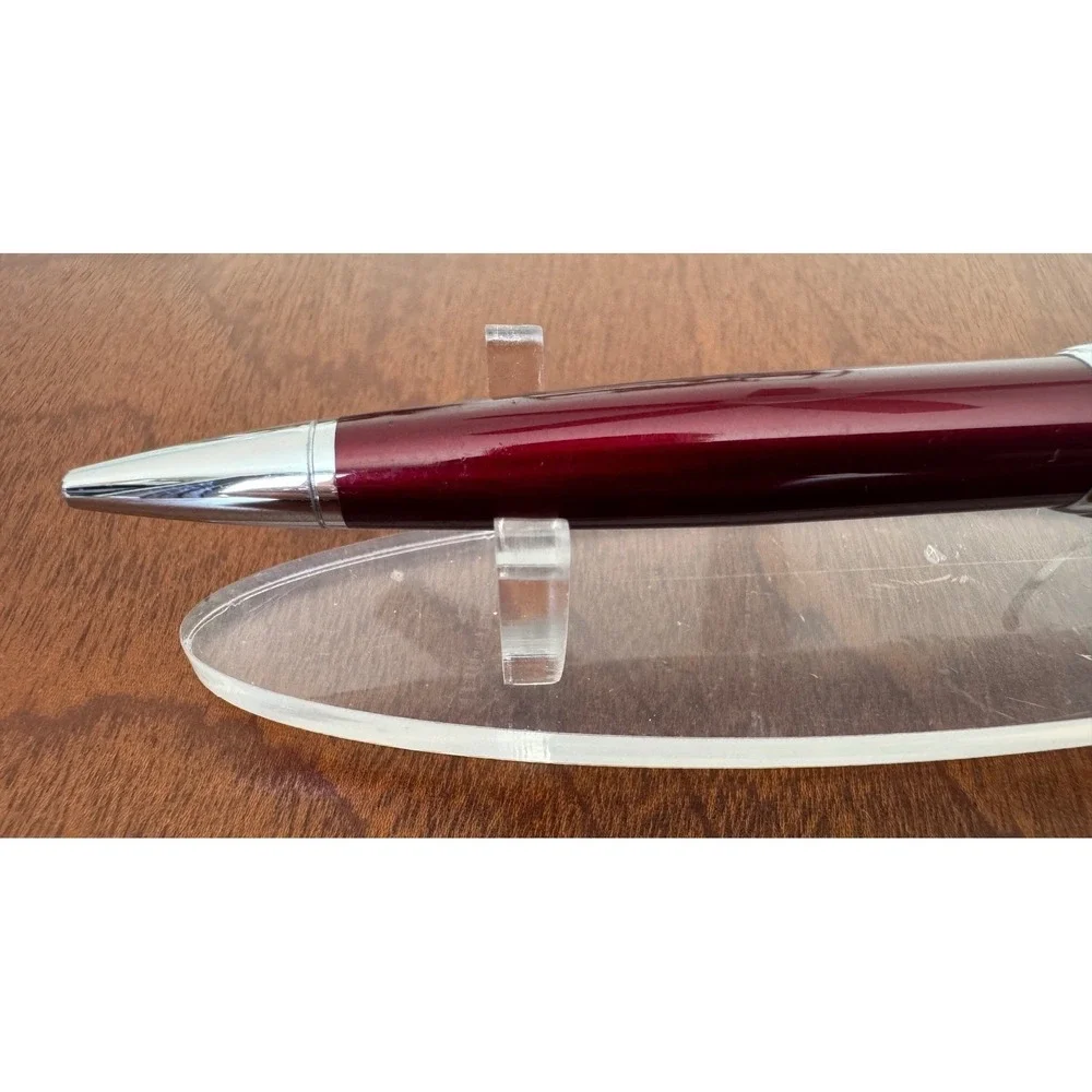 Cross Bailey Red Lacquer with Chrome Trim Rollerball Pen